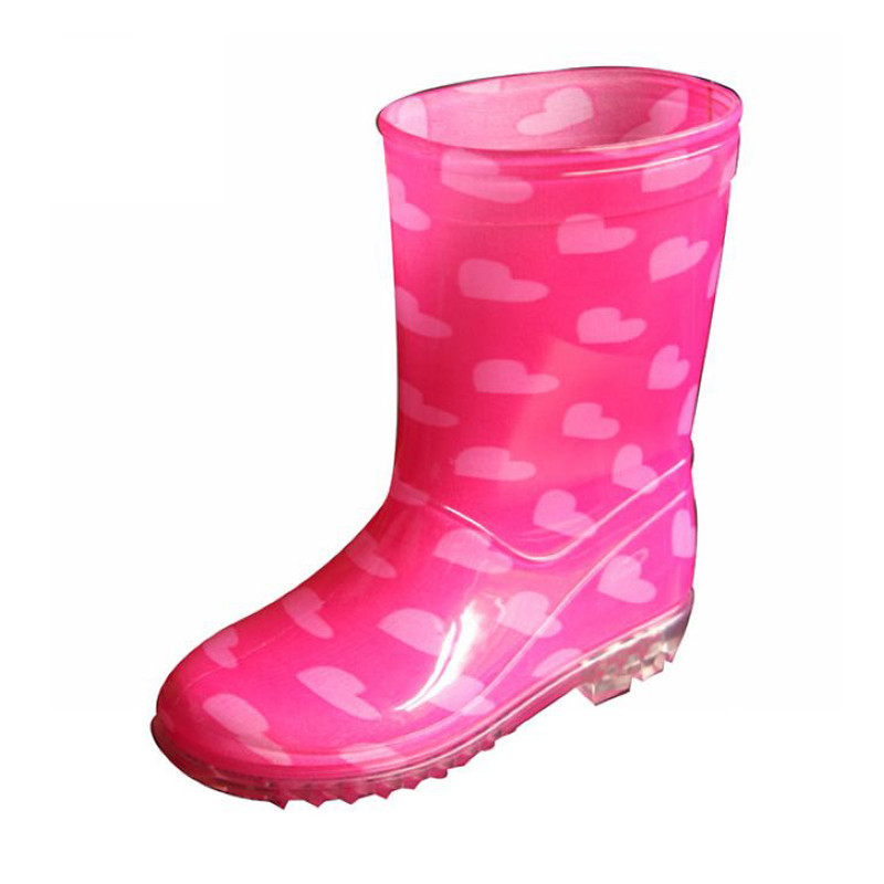 PVC Kids Rain Boots, Jelly Rain Boots