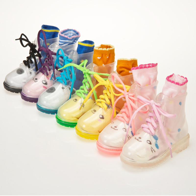 PVC Boots, Kids Rain Boots, Transparent Rain Boots Wholesale