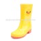 latest fashion animal printed cartoon lovely pvc kids rain boots