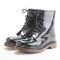 New Customize Design PVC Transaprent Men Rain Boots Solid Color Wellington Boots