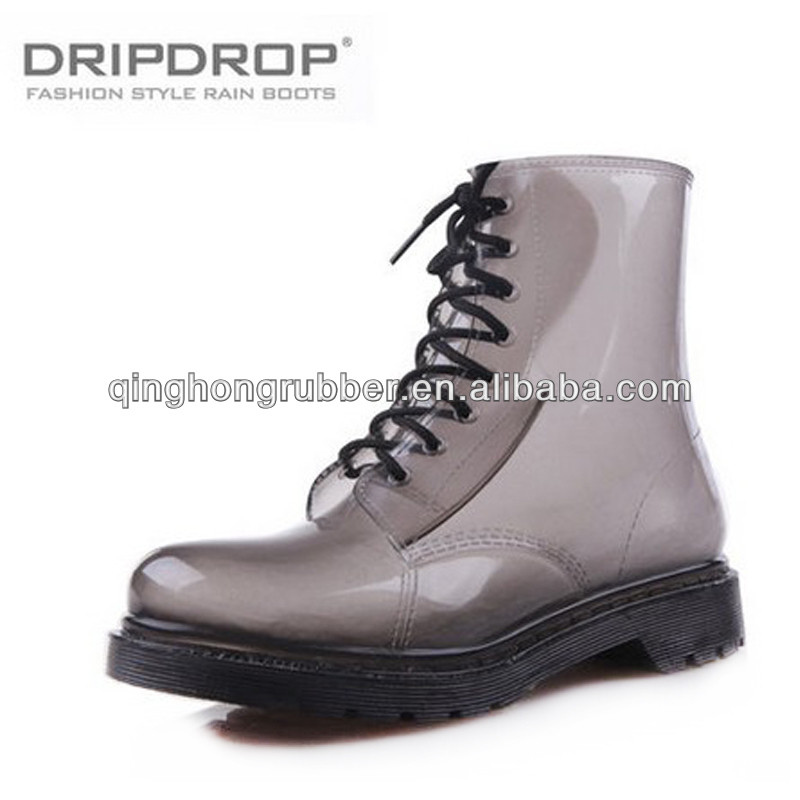 Men's boots, Plastic branded rain boots,man shoes