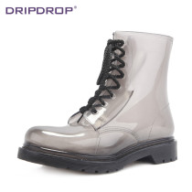 New Design Wellington Boots rain boots 2015 cool black PVC rain boots