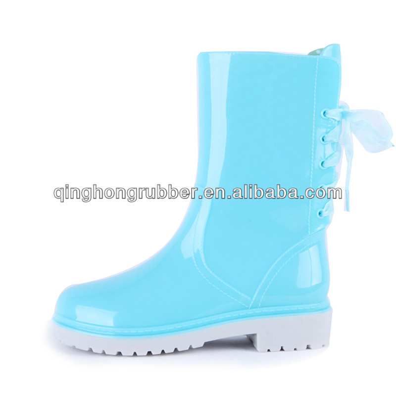 Mature Sexy Competitive Price PVC Colorful Rain Boots/ Women Boots
