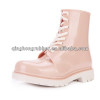 2014 fashion girls high heel shoes, clear plastic boots, women shoes