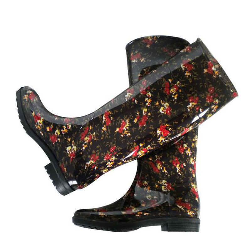 Non-Slip Rain Boots for Women. Sunflower Rain Boots wholesales, Ladies Rain Boots