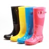 2015New Fashion rain boots Environmental latest design women wellington boots ladies rain Boots