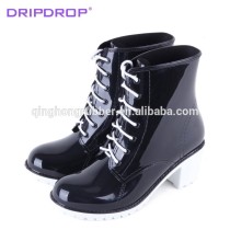 fashionable ladies high heel rain cover shoes