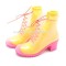 fashionable latest fashion ladies high heel rain boots