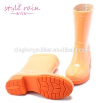 china manufacture latest fashionable women's colorful rain boots