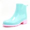 2015New Fashion low cut rain boots Environmental sex mature women rose pink fashion rain boots PVC women rain Boots