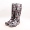 2015 latest design fashion PVC rain boots cheap wholesale stock ladies rain boots fashionable ladies plastic rain boots
