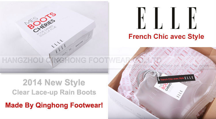 2014 fashionable ladies leopard fashion rain boots