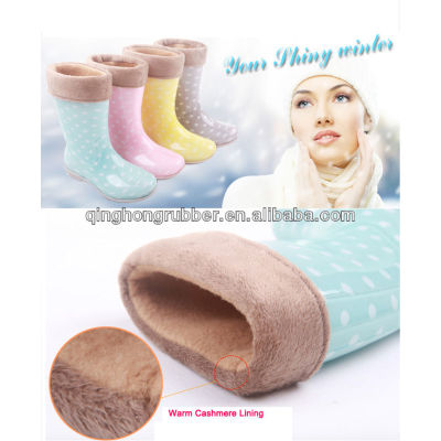 cheap fur warm snow boots waterproof