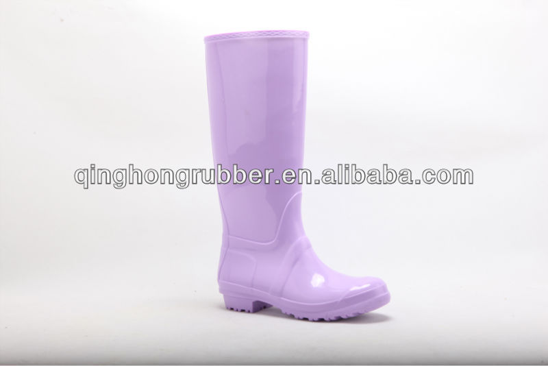 over the knee high rain boots