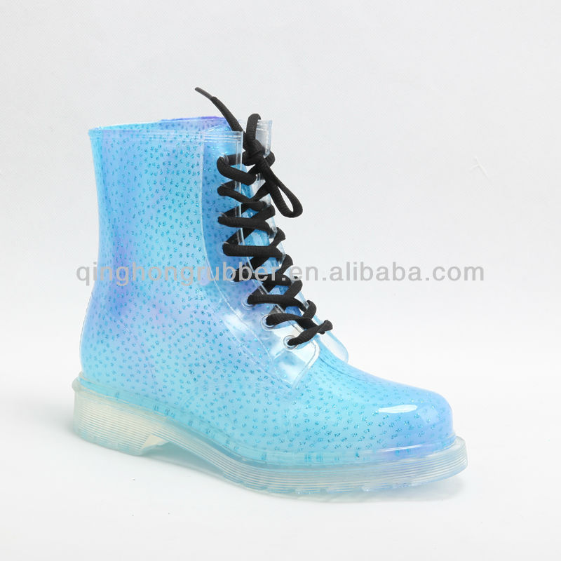 2014 sex print PVC wholesale PVC rain boots