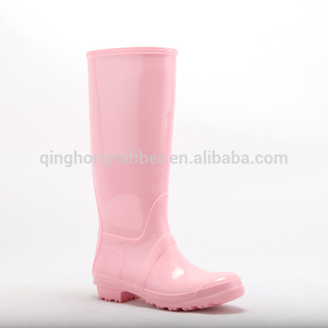 2014 Fashion ladies PVC hunting boots