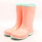 wholesale pretty color and cheap woman rain boots