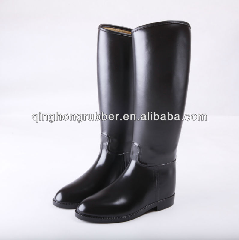 2014 Newest Warm Linging Fashin Equestrian Horse Riding Boots/PVC Riding Boots