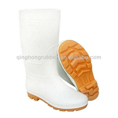 Men's food safety boots oil alkali resistance PVC safety boots