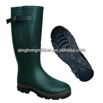 long neoprene rubber fishing boots