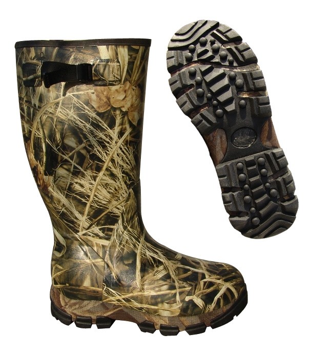 camo neoprene hunting rain boots