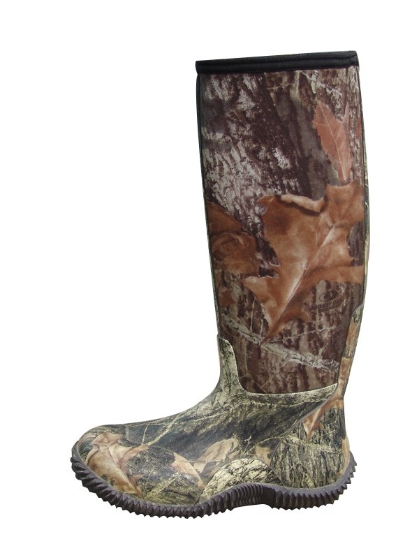 camo neoprene hunting rain boots