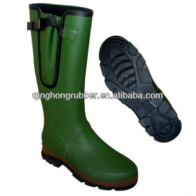 thermo winter boots,zipper rubber boots