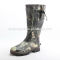 Good Quality Neoprene Lining Camo Waterproof Hunting Rain Boots