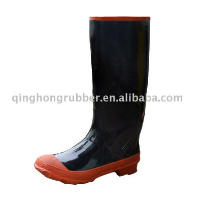 Rubber Safety Knee Boot