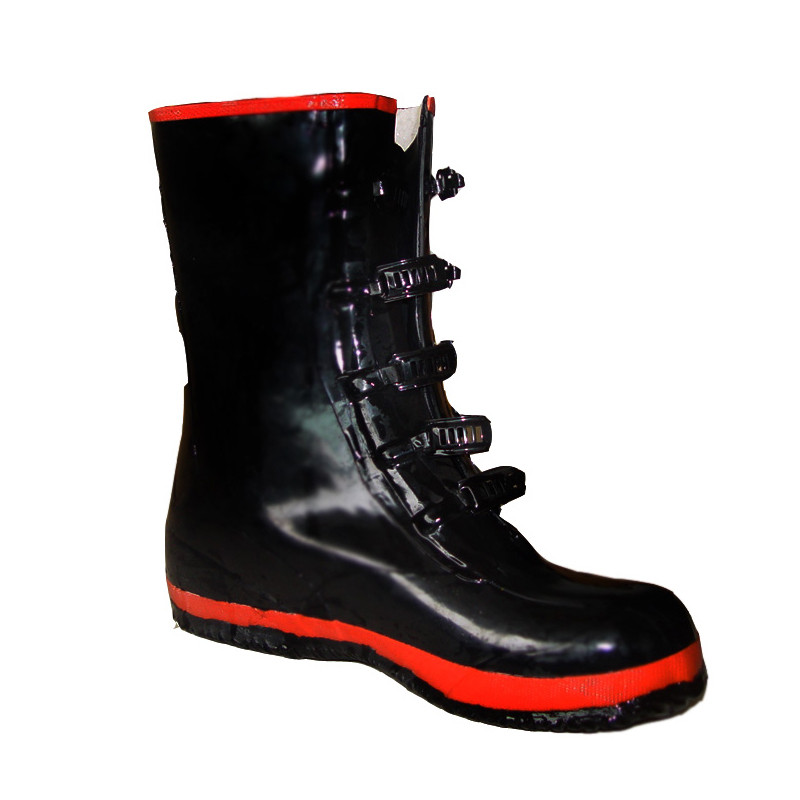 Rubber Safety Gumboots, 5-Buckle Overboots