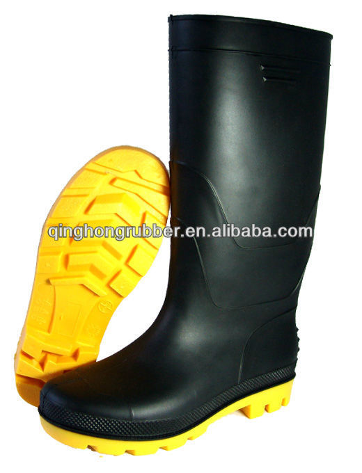 customize work boot, gumboot, new style man boot 2014