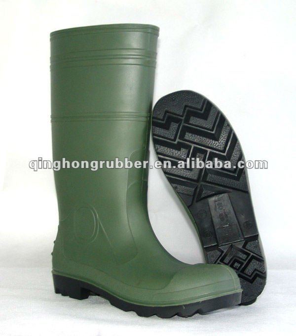         This product has had certain related information (including production machinery & processes, certifications etc.) verified by Bureau Veritas. Click to viewPVC Safety rain Boots