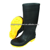 PVC plastic safety boot used in mining
