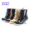 china high heels boot,lace up high heel ankle boots