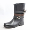 low tube women rain boots pvc wellies from China