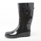 bright printing rubber rain boots for women