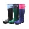 popular high tube women rubber rain boots