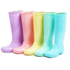 Fashion fancy camo PVC half rain boots