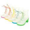 pvc woman rain boots with low price