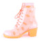 fashionable latest fashion ladies high heel shoes rain boots