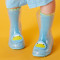 2016 transparent pvc rain boots for kids