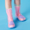 2016 good selling kids transparent pvc rain boots
