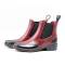women pvc rain boots with chelsea style