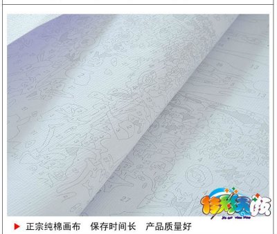 diy coloring by numbers The best oil painting in China painting on canvas