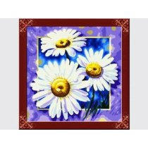 Excellent Canvas Handmade coloring by numbers flower picture painting