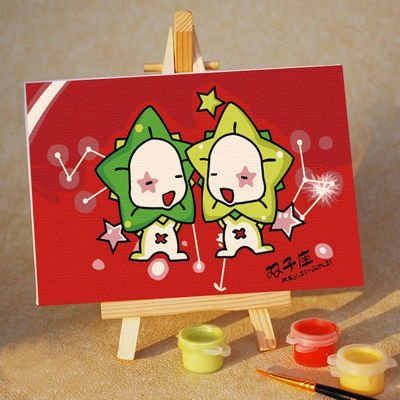 Paint by numbers A091 constellation design chindren painting kit