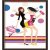 Best design diy oil paint by numbers modern women picture painting