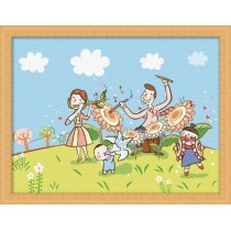 Weekend - Diy oil paint by numbers