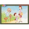 oil painting on canvas mother and daughter picture oil painting