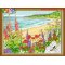 Good quality Diy oil Paint by numbers E079 landscape oil painting on canvas